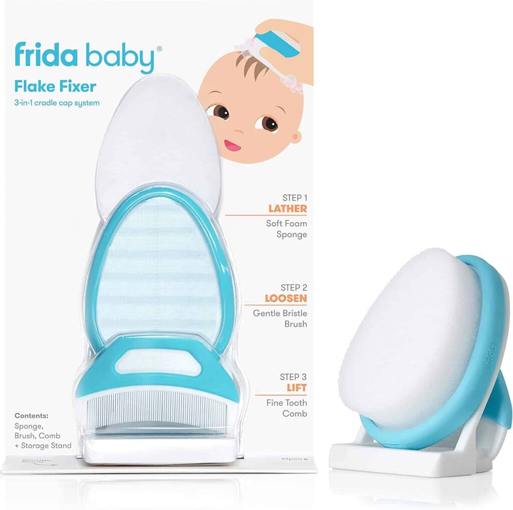 Frida Baby DermaFrida The FlakeFixer The 3-Step Cradle Cap System - Baby Moniker