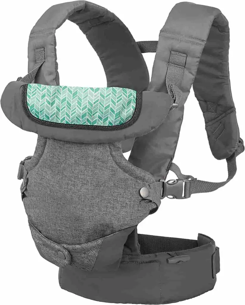 Infantino Flip Advanced 4-in-1 Carrier with Bib - Baby Moniker