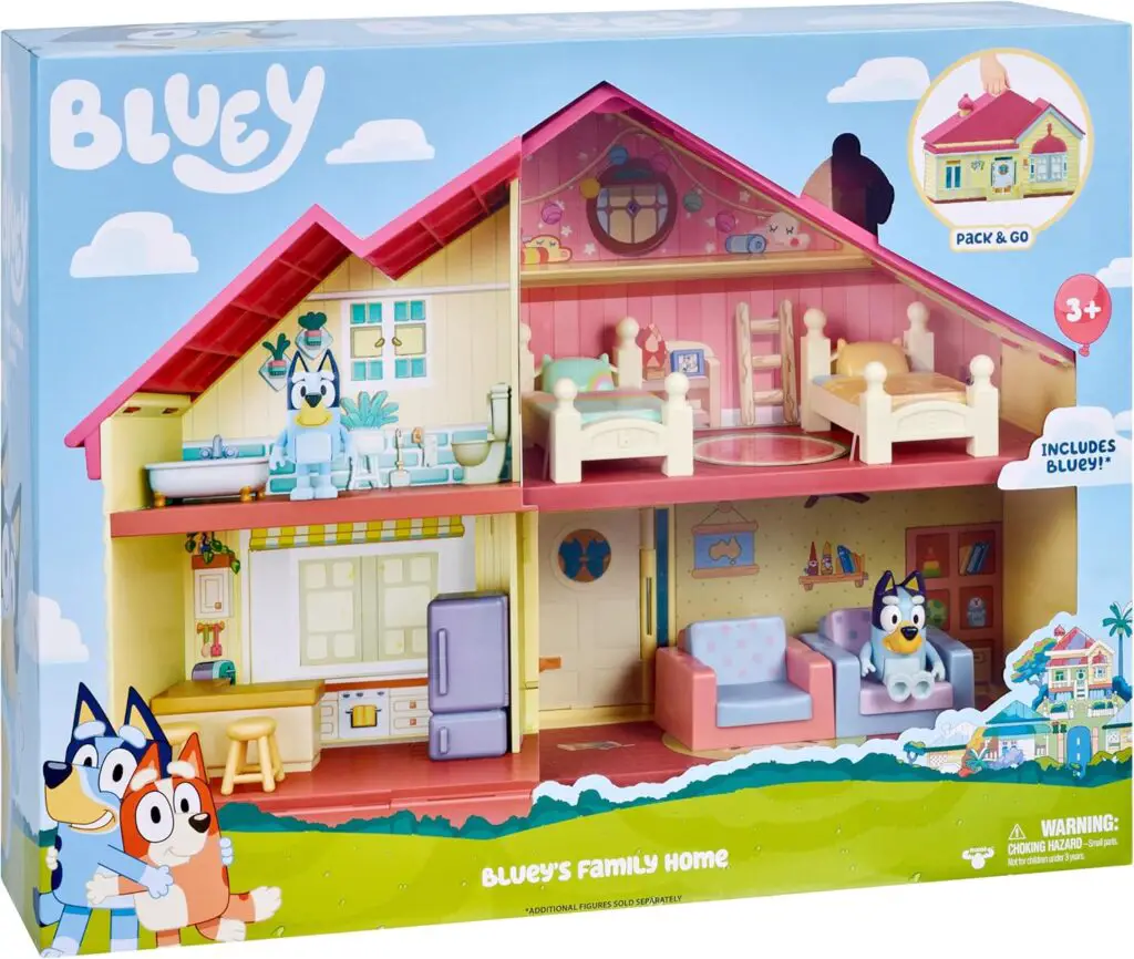 Bluey Heeler Family Home Play Set - Toys For Kids in the UK